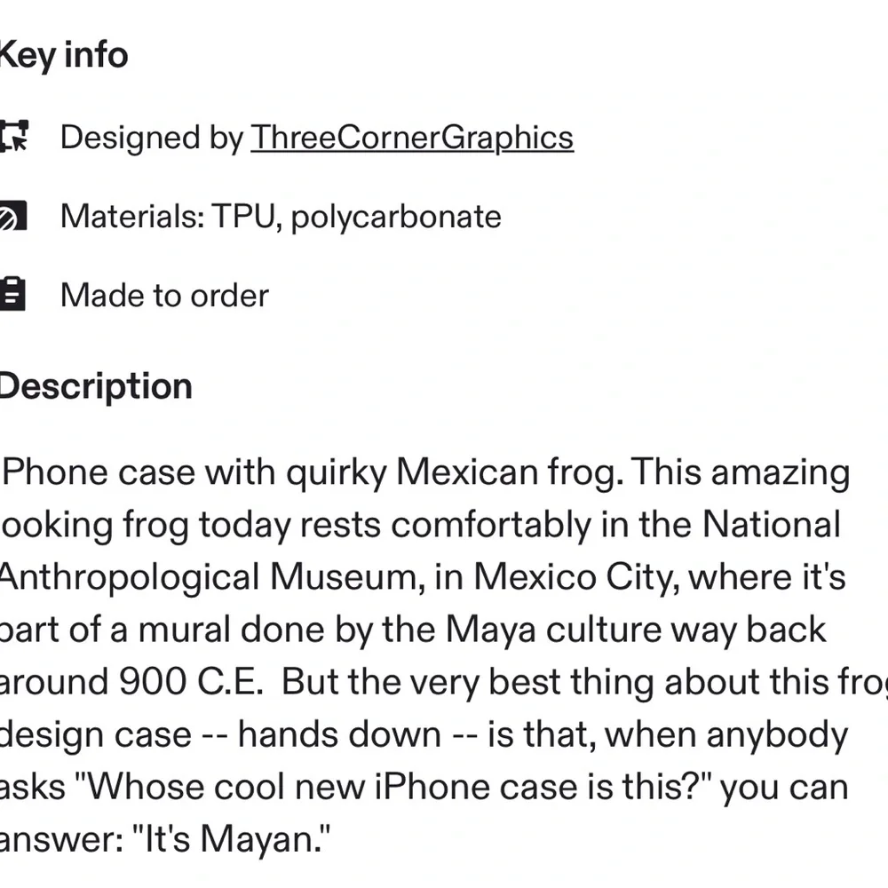 iPhone 16 Pro Max case Mexican Anthropological Museum art.